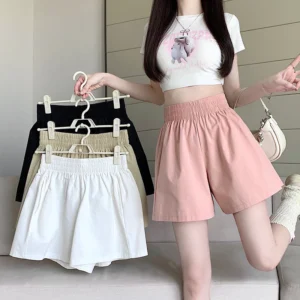 Quần Short Ngắn Vải Gió Có Túi