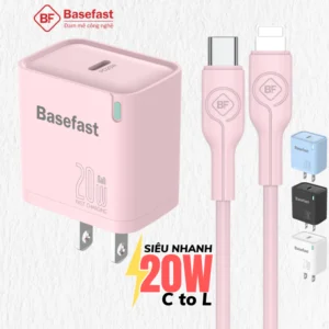 Bộ sạc nhanh 20W Basefast cho Phone xs 11 12 13 14...