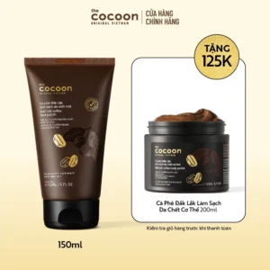 Tẩy Da Chết Mặt Cà Phê Đắk Lắk Cocoon 150ml