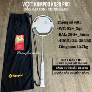 Vợt Cầu Lông Kumpoo K520 Pro Chính Hãng