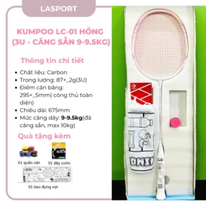 Vợt Cầu Lông Kumpoo LC-01 Chính Hãng