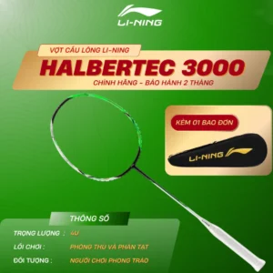 Vợt Cầu Lông Lining Halbertec 3000 Chính Hãng