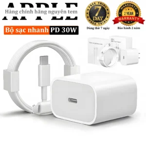 Bộ Sạc Nhanh PD30W/PD20W